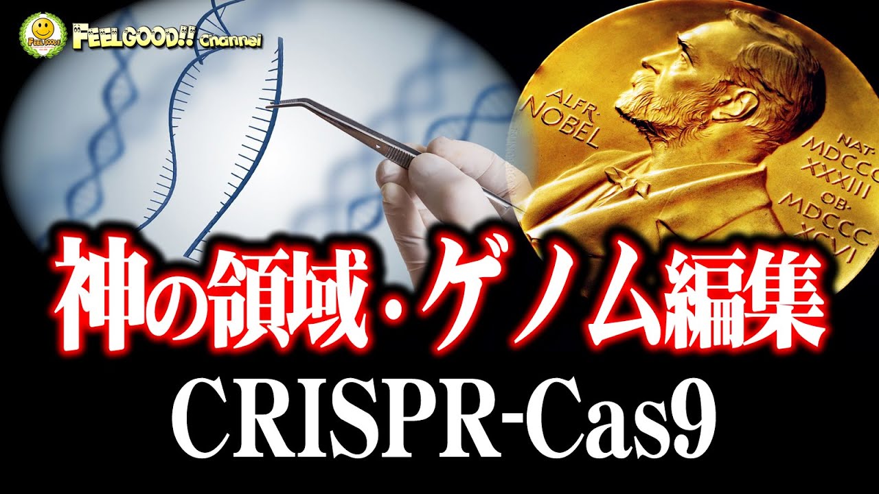 ゲノム編集技術「クリスパー」ノーベル化学賞受賞！ 神の領域「生命のコードを書き変える」魔法！ CRISPR-Cas9